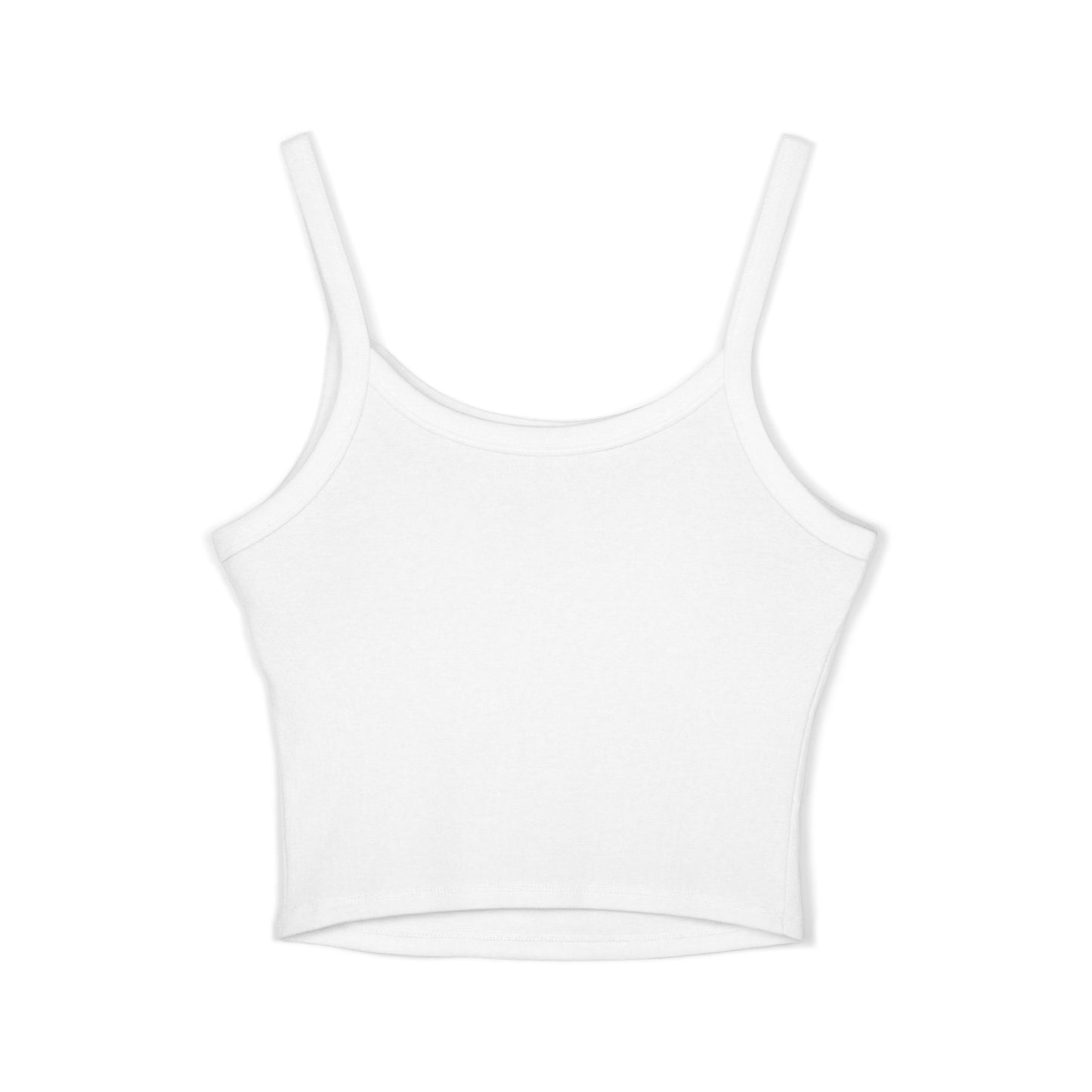 Patriotic Women's Spaghetti Strap Tank Top - 'V'merica Design for Summer Celebrations